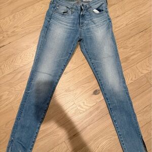 AG Adriano Goldschmied Light Blue Skinny Jeans